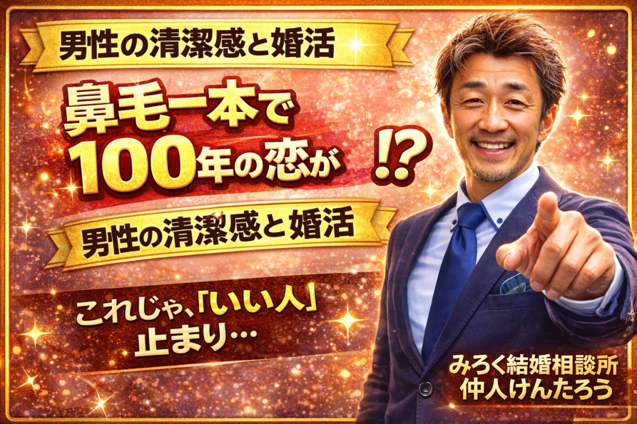 鼻毛一本で100年の恋が冷める？
