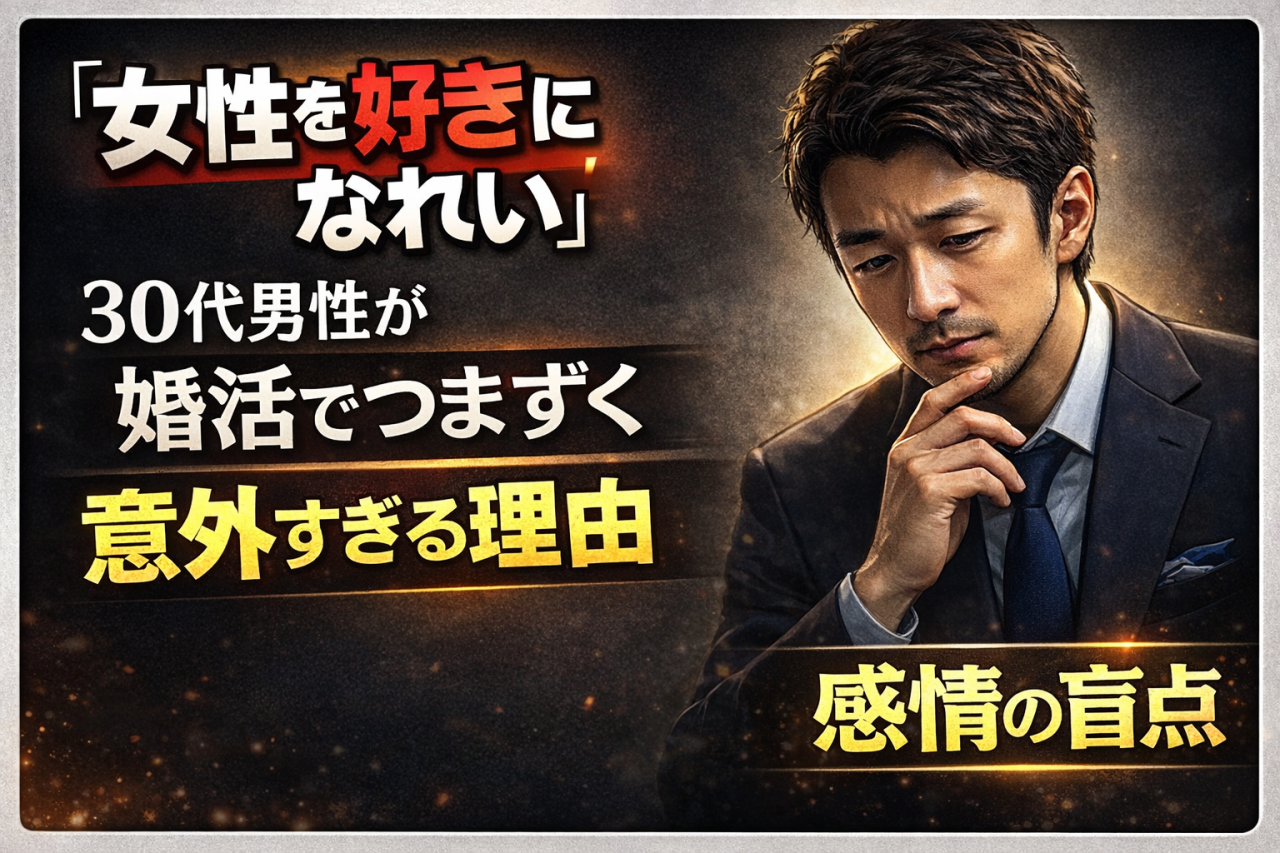 「女性を好きになれない」30代男性が婚活でつまずく、意外すぎる理由