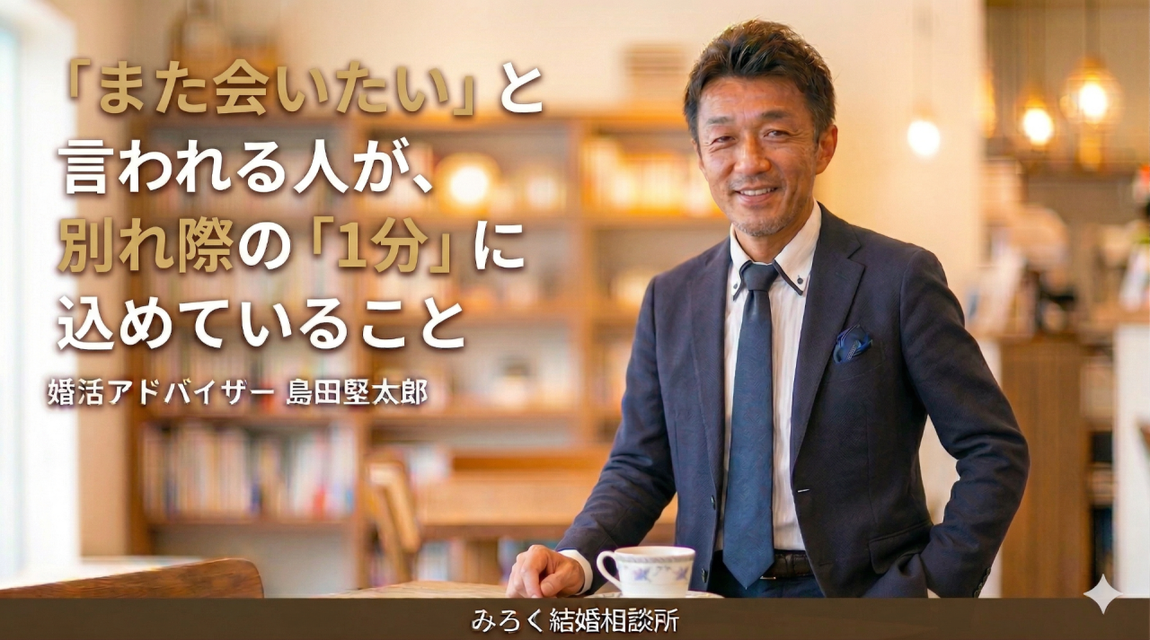 「また会いたい」と言われる人が、別れ際の「1分」に込めていること