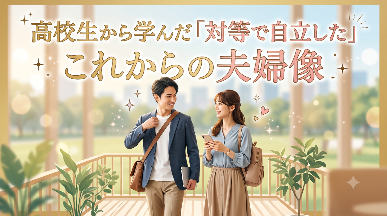 高校生から学んだ「対等で自立した」これからの夫婦像