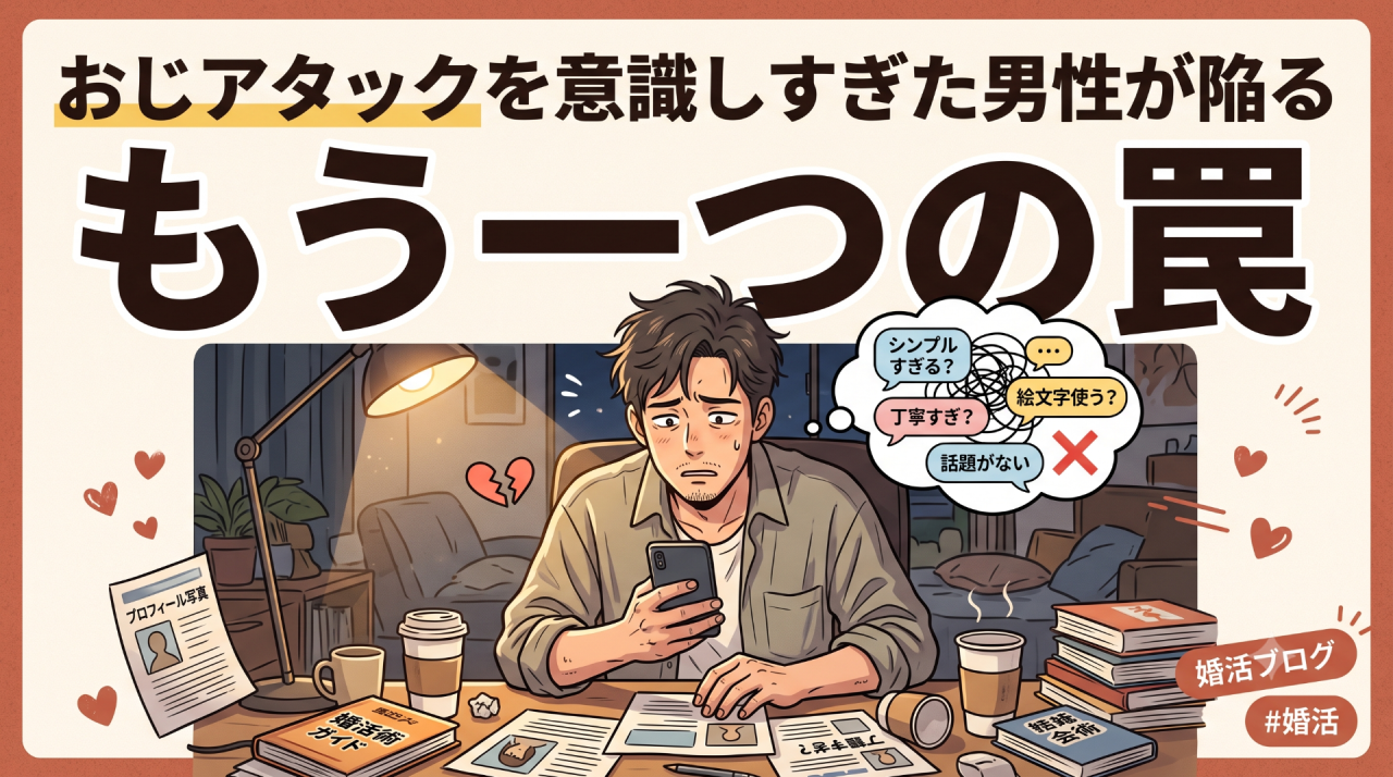 おじアタックを意識しすぎた男性が陥るもう一つの罠
