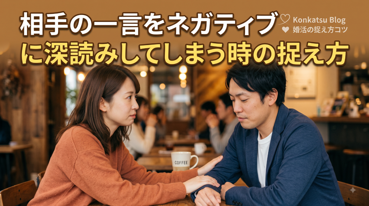 相手の一言をネガティブに深読みしてしまう時の捉え方