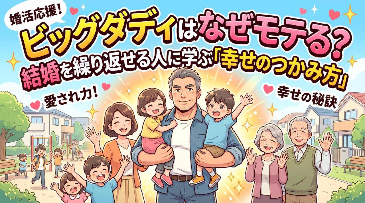 ビッグダディはなぜモテる？結婚を繰り返せる人に学ぶ「幸せのつかみ方」